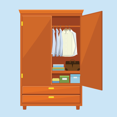 wardrobe – tủ quần áo